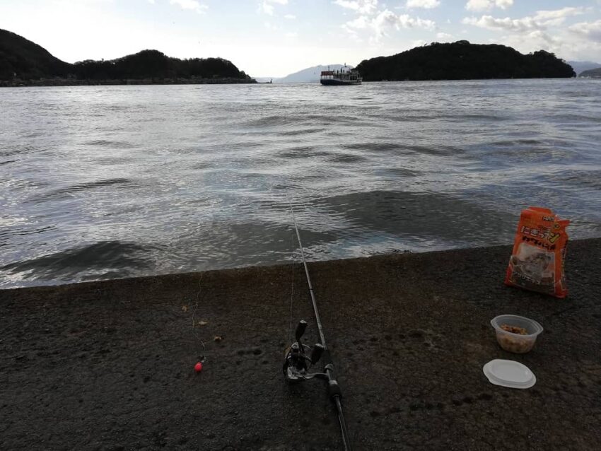 水質が良く水深のある釣り場