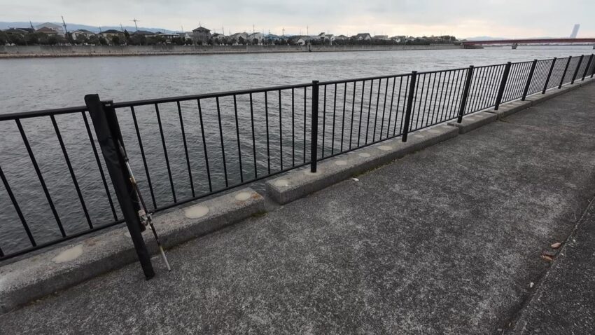 今日の釣り場【貝塚人工島水路】