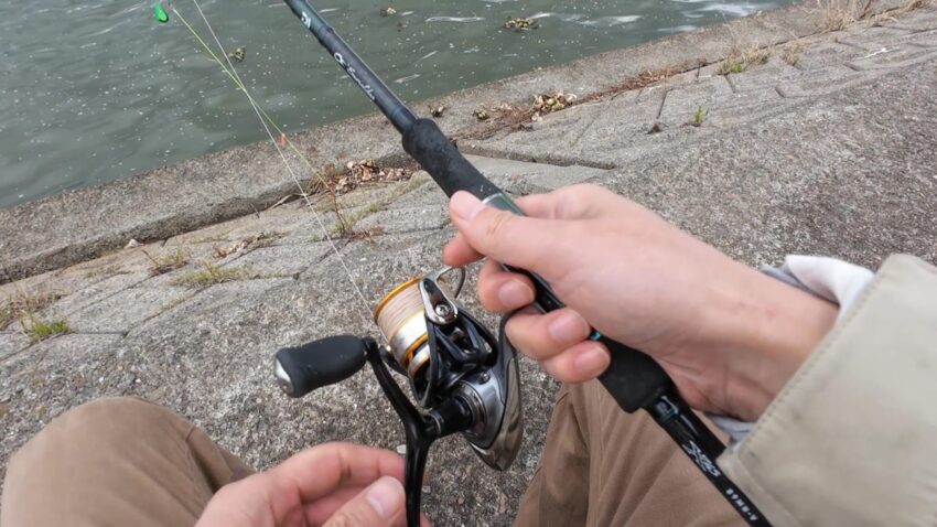 本日のチョイ投げ仕掛け