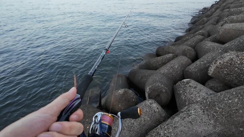 キスのちょい投げ釣り開始