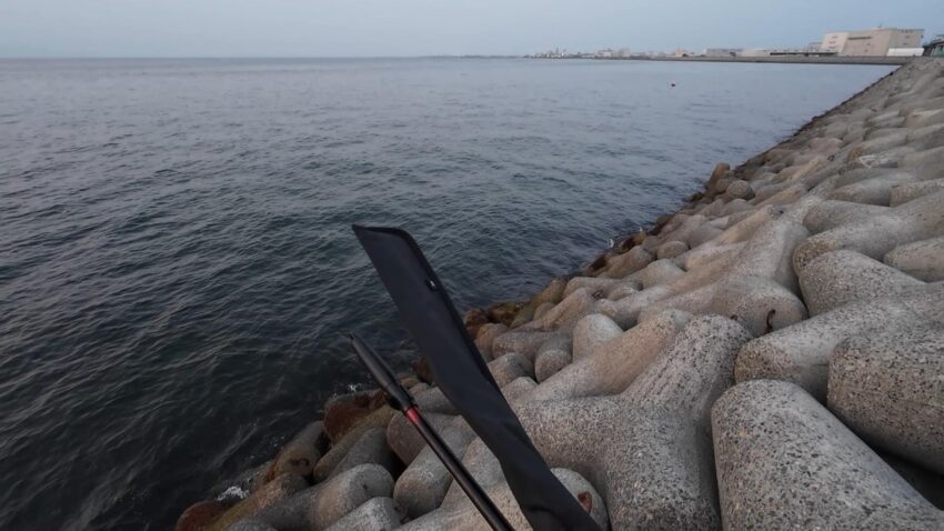 本日の釣り場『りんくうテトラ帯』