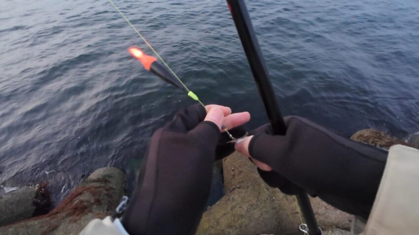 電気ウキ仕掛け