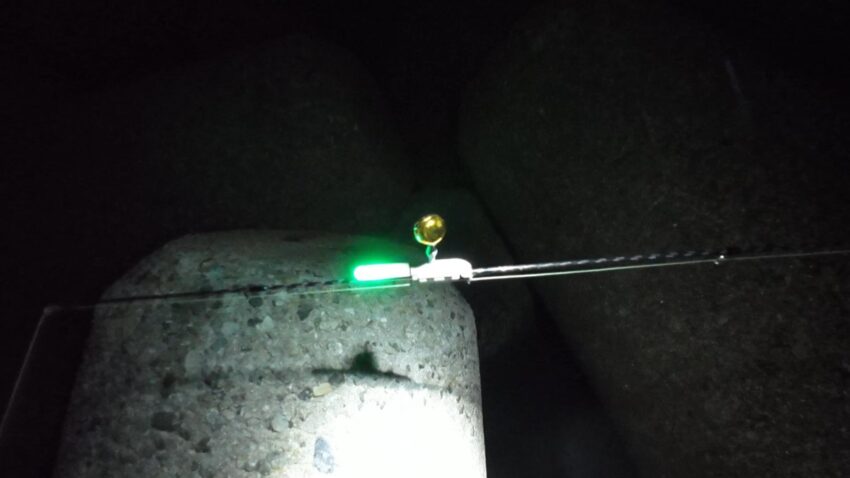 サバの吉身を使ったぶっこみ釣り