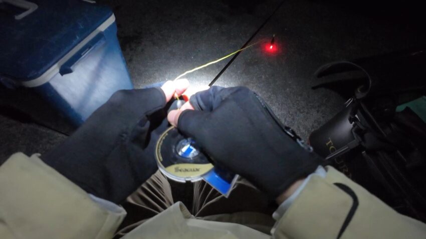 電気ウキ釣り仕掛け