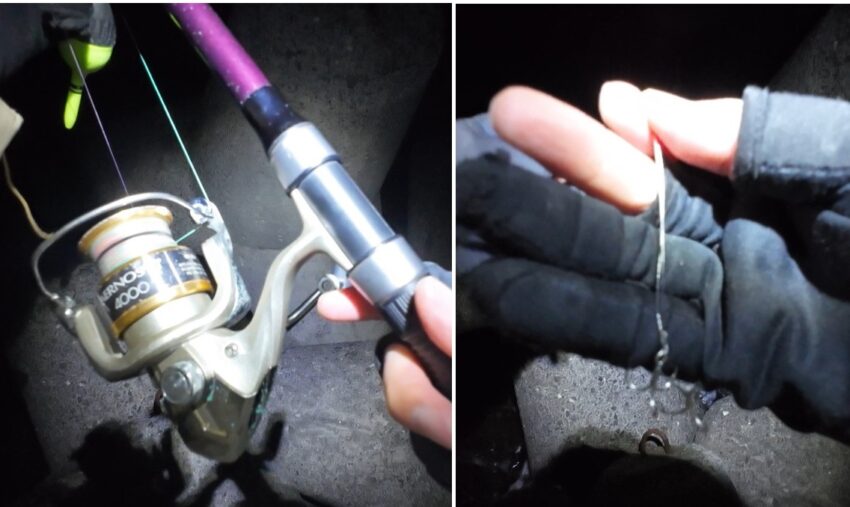 電気ウキ釣り仕掛け