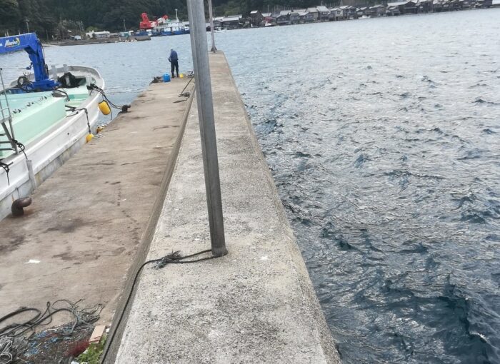 伊根湾奥の伊根漁港へ移動