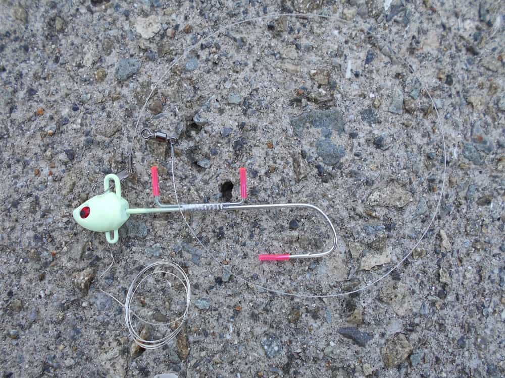 典型的なタチウオテンヤの外観