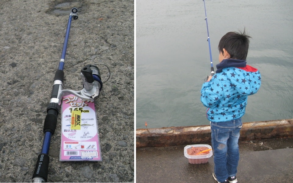 子供向けの釣りセット